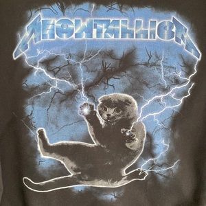Metallica “Meowtallica” sweatshirt